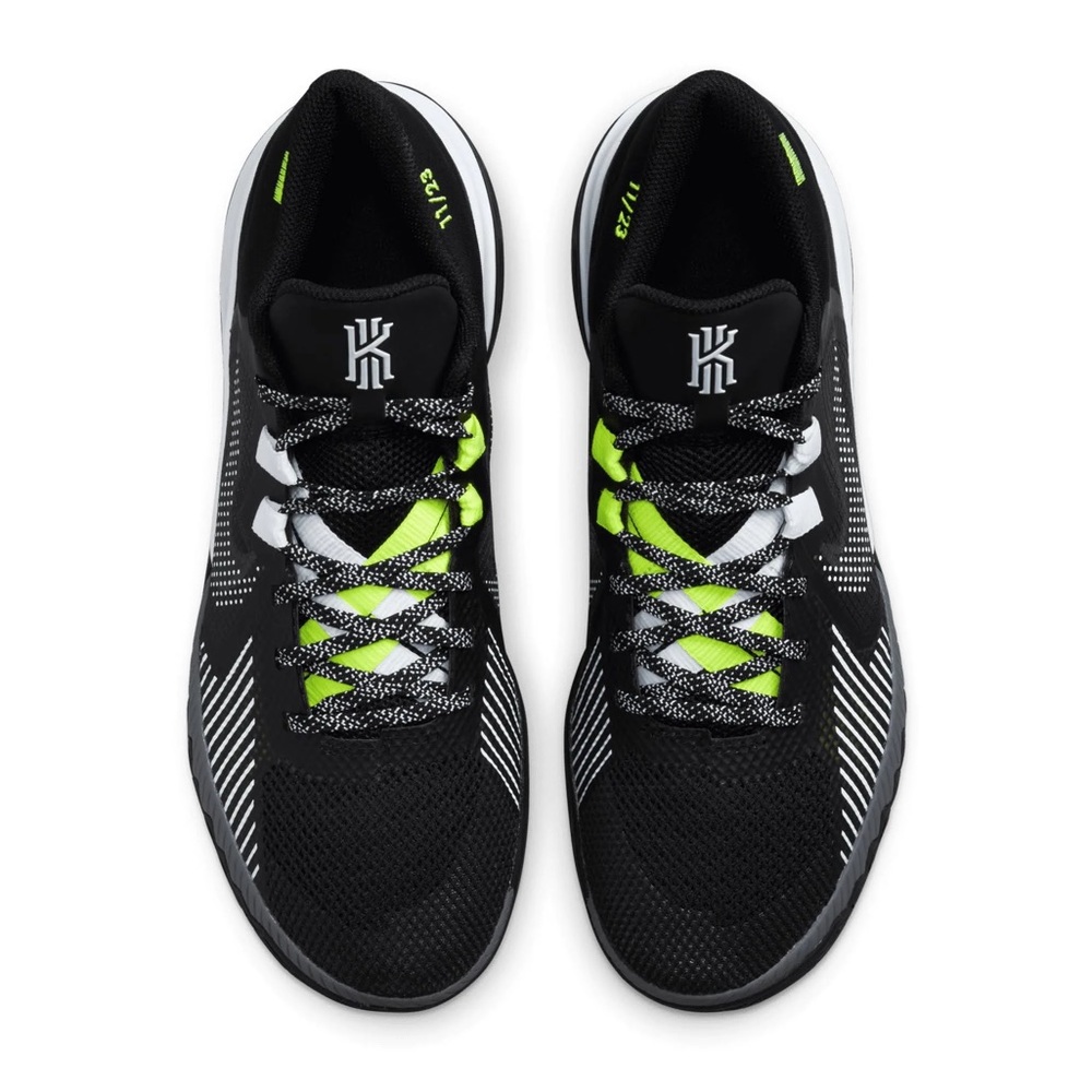 Nike Kyrie Flytrap 5 Mens Size 7 Black White Green - image 3